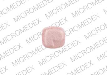 Pill PRAVACHOL 10 LOGO P Pink Four-sided is Pravachol