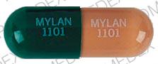 Prazosin hydrochloride 1 mg MYLAN 1101 MYLAN 1101