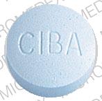 Pill 73 CIBA Blue Round is Apresoline