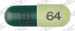 Pill 64 BI Green Capsule/Oblong is Prelu-2