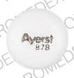 Pill Ayerst 878 White Round is Premarin with methyltestosterone