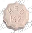 Prinzide 25 mg / 20 mg PRINZIDE MSD 142 Front