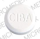 Pill 47 CIBA White Round is Esimil