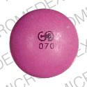 Pill LOGO 070 Purple Round is Estinyl