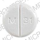Pill M 31 White Round is Allopurinol