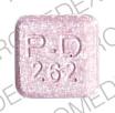 Pill P-D 262 Purple Four-sided is Euthroid-2