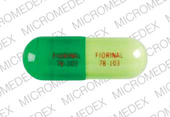 Fiorinal 325 mg / 50 mg / 40 mg FIORINAL 78-103 FIORINAL 78-103