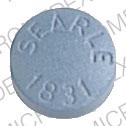 Flagyl 250 mg FLAGYL 250 SEARLE 1831 Front