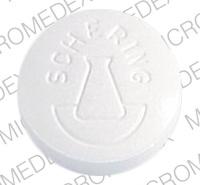 Fulvicin P G ultramicrocrystalline 250 mg SCHERING logo 507 Back