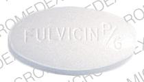 Pill FULVICIN P/G 654 654 White Oval is Fulvicin P/G