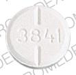 Pill 3841 White Round is Furosemide