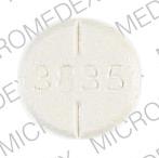 Pill 3835 White Round is Furosemide