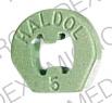 Pill HALDO 5 Green Round is Haldol