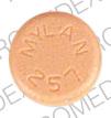 Haloperidol 1 mg MYLAN 257 Front