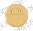 Pill par  224 Yellow Round is Haloperidol