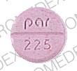 Pill par 225 Pink Round is Haloperidol