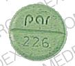 Pill par 226 Green Round is Haloperidol