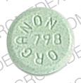 Hexadrol 4 MG ORGANON 798 Front