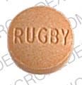 Hydralazine hydrochloride 25 mg 3862 RUGBY Back