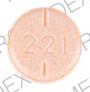 Hydrochlorothiazide 25 mg R 221 Front