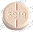 Pill 3919 RUGBY Orange Round is Hydrochlorothiazide