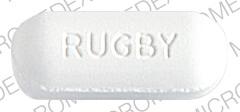 Acetaminophen and hydrocodone bitartrate 500 mg / 5 mg 39 14 RUGBY Back