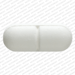 Acetaminophen and hydrocodone bitartrate 500 mg / 5 mg WATSON 349 Back