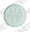 Pill HYDROPRES MSD 53 Green Round is Hydropres-25