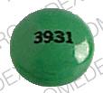 Pill 3931 RUGBY Green Elliptical/Oval is Imipramine Hydrochloride