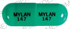 Indomethacin 50 mg MYLAN 147 MYLAN 147 Front