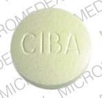 Pill 49 CIBA Yellow Round is Ismelin