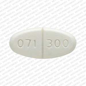 Isoniazid 300 mg b 071 300 Front