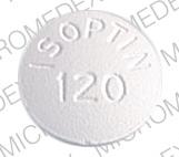 Pill ISOPTIN 120 KNOLL White Round is Isoptin