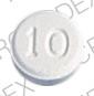 Isordil 10 mg 10 WYETH Front