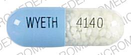 Pill WYETH 4140 Blue Capsule/Oblong is Isordil tembids