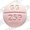 Isosorbide dinitrate 5 mg GG 259 Front