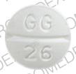 Isosorbide dinitrate 10 mg GG 26 Front