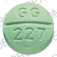 Isosorbide dinitrate 20 mg GG 227 Front