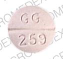 Isosorbide dinitrate 5 mg GG 259