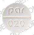Isosorbide dinitrate 5 mg par 020 Front