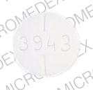 Pill 3943 White Round is Isosorbide dinitrate