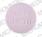 Isoxsuprine hydrochloride 20 mg RUGBY 3936 20