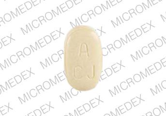 Atacand HCT 32 mg / 12.5 mg A CJ 322 Back