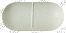 Maxidone 750 mg /10 mg WATSON 634 Back