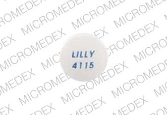 Zyprexa 5 mg LILLY 4115 Front