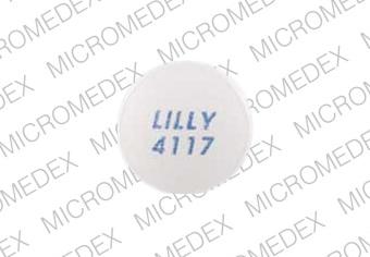 Zyprexa 10 mg LILLY 4117 Front