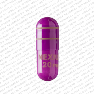 Nexium 20 mg NEXIUM 20 mg Front