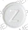 Z-pilleri on Zomig-ZMT 2,5 mg