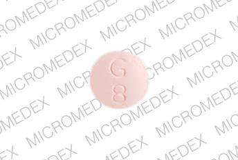 Pill G8 Pink Round is Reminyl