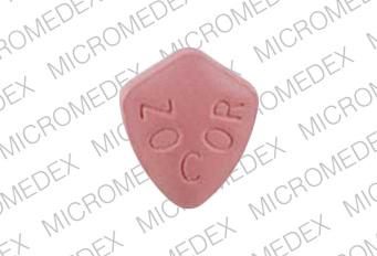 Pill ZOCOR MSD 749 Pink U-shape is Zocor